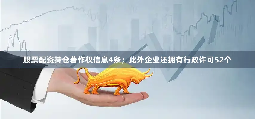 股票配资持仓著作权信息4条；此外企业还拥有行政许可52个